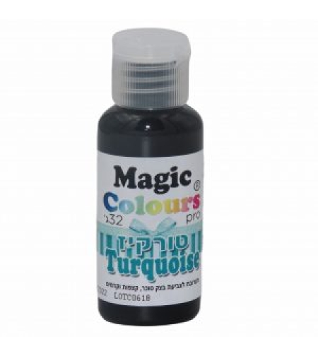 צבע ג'ל - טורקיז Magic Colours