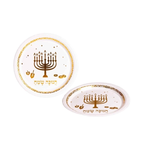 10 צלחות נייר ק.18 ס