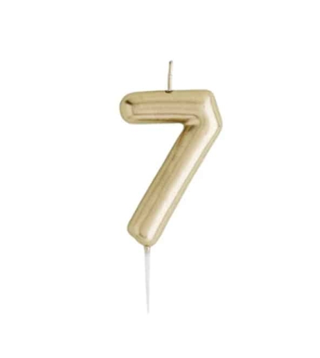 נר מספר זהב מבריק , ספרה 7