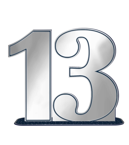 מרכז שולחן 13 לבר מצווה 30 ס