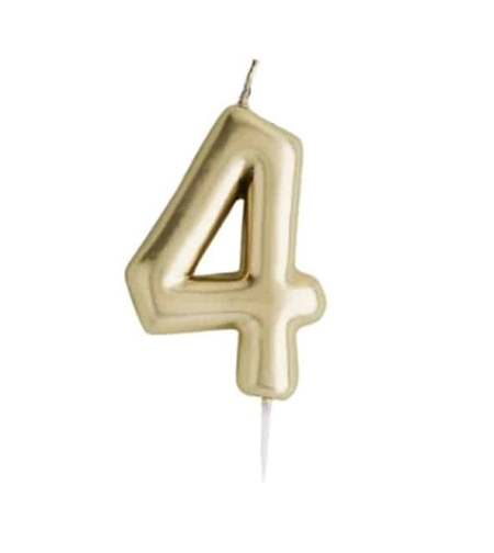 נר מספר זהב מבריק , ספרה 4