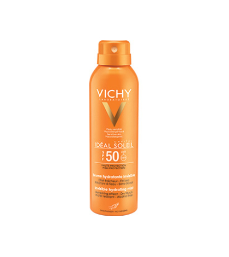 וישי - אידאל סוליי מיסט ספריי Vichy Ideal Soleil Invisible Mist Spray SPF50