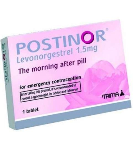 פוסטינור - גלולת היום שאחרי למניעת הריון Postinor