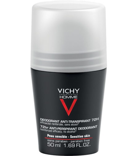 וישי - דאודורנט רול-און אנטי-פרספירנט לגבר Vichy Homme