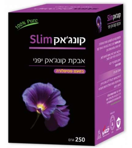 קונג'אק Slim אבקה - סיבי קונג'אק לדיאטה Konjac Slim