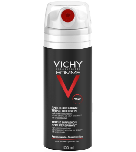 וישי - דאודורנט ספריי לגבר 72 שעות Vichy Homme