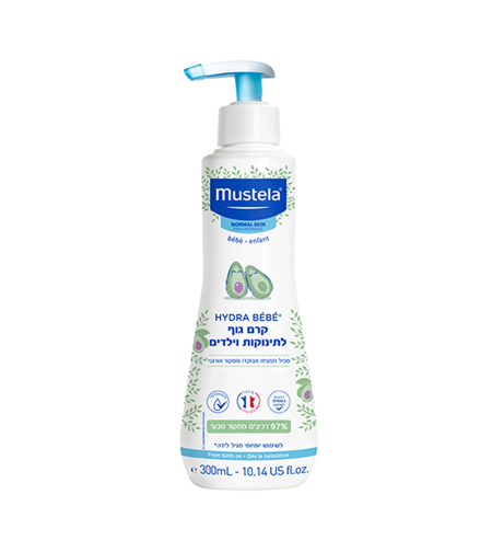 מוסטלה קרם גוף לתינוקות וילדים Mustela HYDRA BEBE