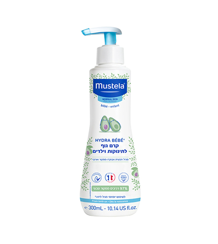 מוסטלה קרם גוף לתינוקות וילדים Mustela HYDRA BEBE