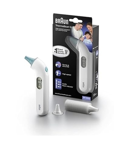 Braun thermoScan 3 בראון מד חום