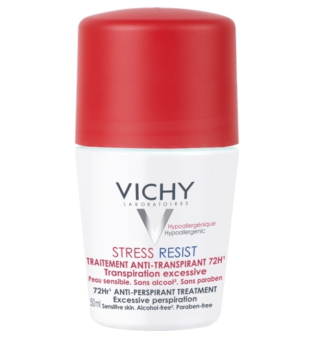 וישי - דאודורנט נגד הזעה מוגברת Vichy Stress Resist Deodorant