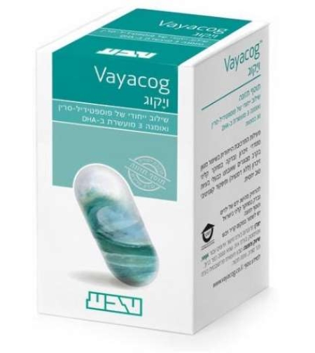 ויקוג טבע - תוסף תזונה לשיפור מדדי הזיכרון Vayacog