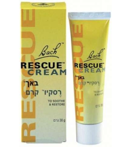 רסקיו קרם - פרחי באך להרגעת העור Rescue Cream
