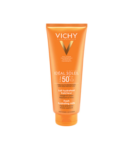 וישי - אידיאל סוליי תחליב לגוף Vichy Ideal Soleil SPF50+ Hydrating Milk