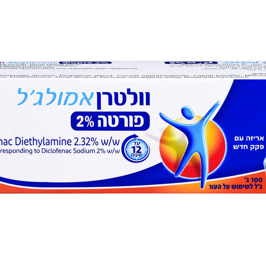 וולטרן אמולג׳ל פורטה 2% 100 גרם