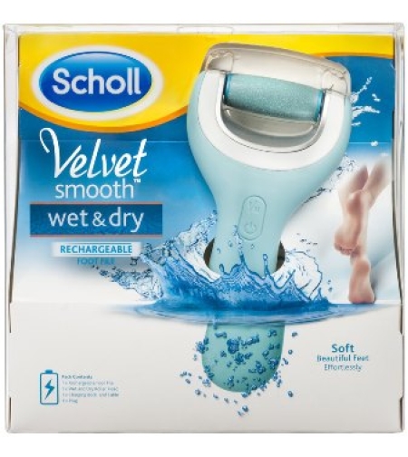 שול - פצירה חשמלית נטענת Scholl Velvet Smooth
