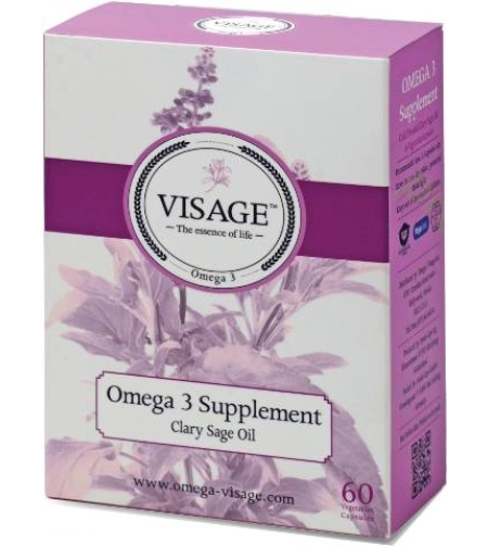 אומגה 3 ויסאג' כמוסות Omage 3 Visage