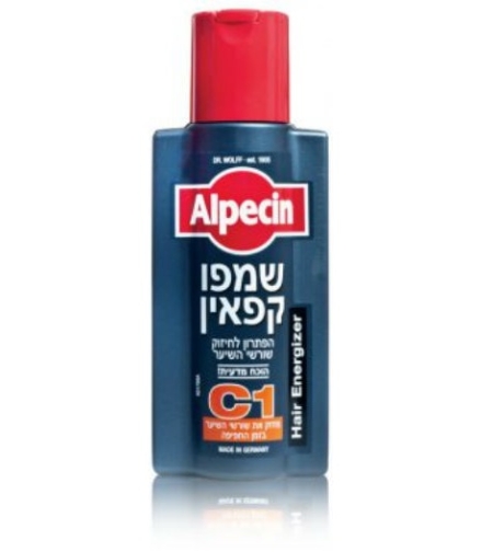 אלפסין שמפו קפאין - לחיזוק שורשי השיער Alpecin Shampoo
