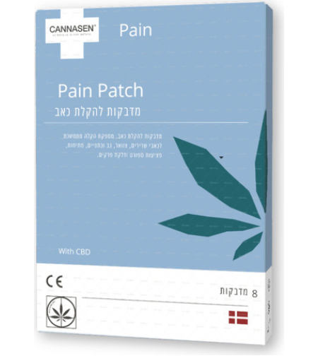 מדבקות להקלת כאב pain patch cannasen