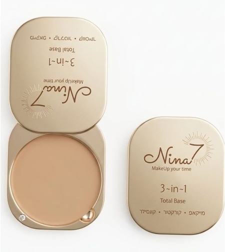 מייקאפ-קורקטור-קונסילר + מילוי מתנה