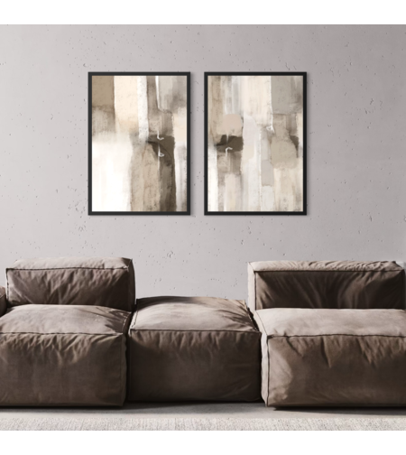 זוג תמונות קנבס או זכוכית דגם 1204