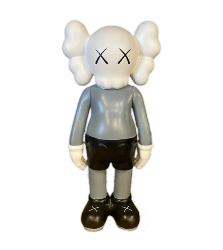 בובה KAWS אפור