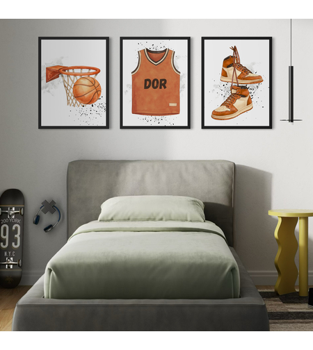 סט תמונות ילדים - שם הילד/ה בהתאמה אישית 1006