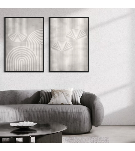 זוג תמונות קנבס או זכוכית דגם 1200