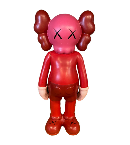 בובה KAWS אדום