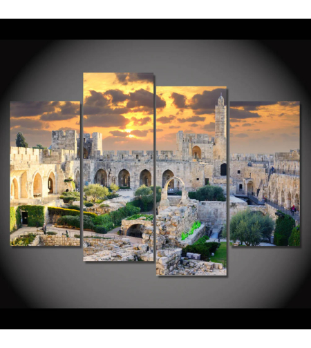 תמונה קנבס מחולקת דגם 1078