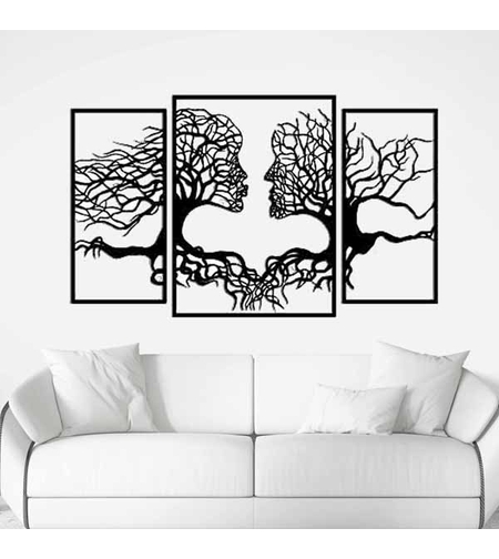 סט שלישייה תמונות חיתוך לייזר 1028