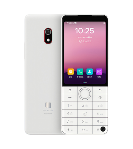 טלפון חצי טאצ' תומך סים כשר שיאומי Xiaomi Duoqin F22 PRO 64GB ROM 4GB RAM לבן - כולל מגן ובחירת גרסה!