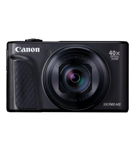 מצלמה דיגיטלית קנון Canon PowerShot SX740 HS - תפריט בעברית - 3 שנות אחריות - צבע שחור