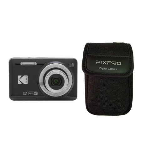 מצלמה דיגיטלית קודאק Kodak Pixpro X55 כולל נרתיק מקורי - צבע שחור
