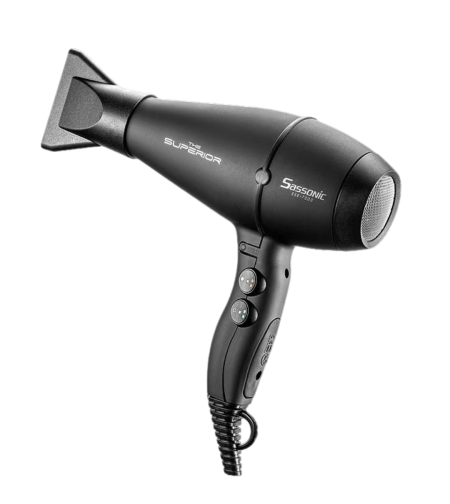 מייבש שיער מקצועי 2650W תוצרת איטליה ססוניק Sassonic The Superior ESE-7000 - שנתיים אחריות יבואן רשמי!