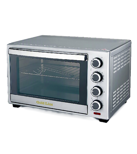 טוסטר אובן 48 ליטר גולד ליין Gold Line SHARDEN ATL-6648 - שנתיים אחריות יבואן רשמי - גוון כסוף