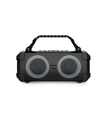 רמקול בידורית ניידת עם מיקרופון אלחוטי סאפה SAFA T-1BT 40W - שנתיים אחריות יבואן רשמי - צבע שחור