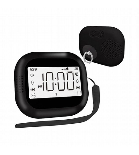 שעון מעורר לשבת דיגיטלי צלצול / רטט נטען יוניברס UNIVERSE NRI-922 - צבע שחור