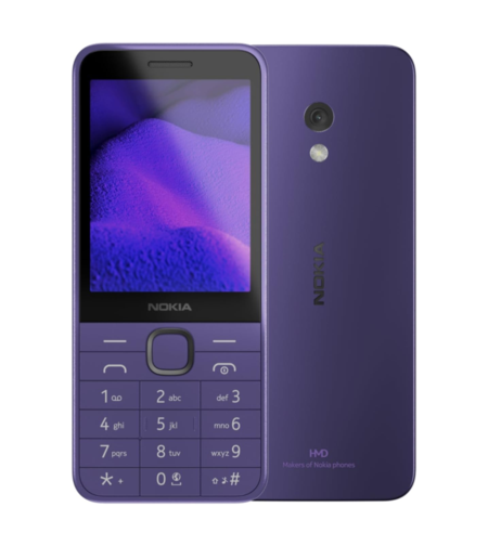 טלפון סלולרי תומך כשר דור 4 נוקיה NOKIA 235 4G (2024) - צבע סגול