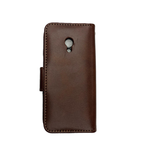 כיסוי ארנק נרתיק מגן לטלפון נוקיה NOKIA 215 / 220 / 235 (2024) - צבע חום
