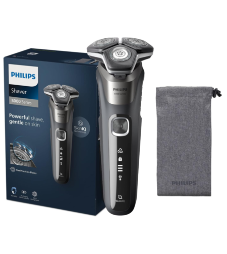 מכונת גילוח רטוב יבש פיליפס PHILIPS S5887/10 - תוצרת הולנד - 5 שנות אחריות יבואן רשמי