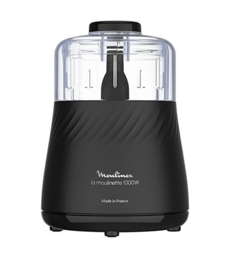 קוצץ ירקות חשמלי 1000W מולינקס Moulinex La Moulinette Eco Respect chopper DP712827 - שנתיים אחריות יבואן רשמי - צבע שחור