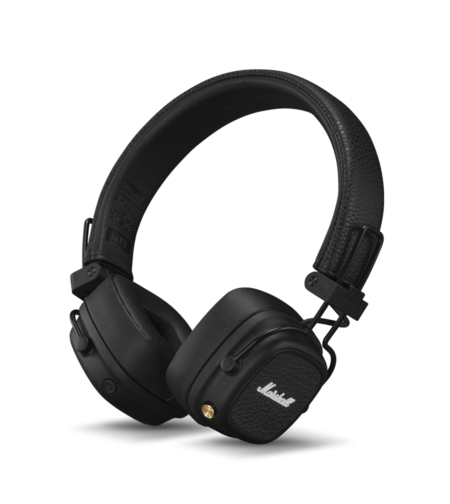 אוזניות אלחוטיות מרשל Marshall Major V Bluetooth - צבע שחור