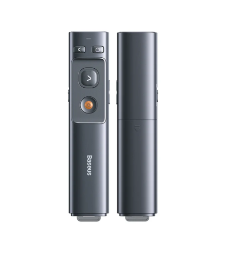 שלט למצגות כולל סמן לייזר בזוס Baseus Orange Dot Wireless Presenter - יבואן רשמי!