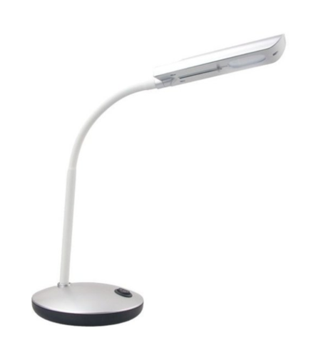 מנורת שבת שולחנית אומגה OMEGA 5W - שנתיים אחריות יבואן רשמי - צבע כסוף