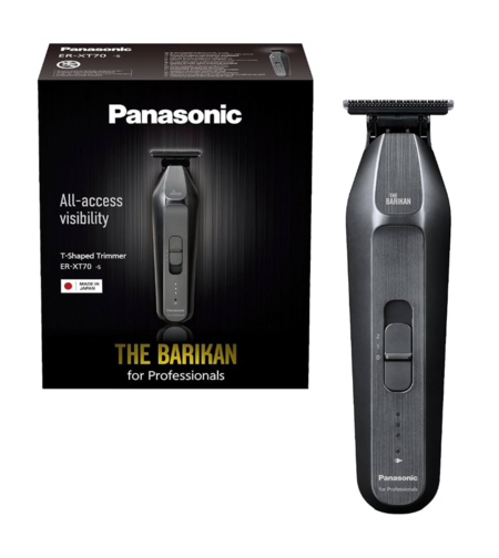 מכונת תספורת פיניש פנסוניק Panasonic The Barikan ER-XT70 - יבואן רשמי - צבע כסוף