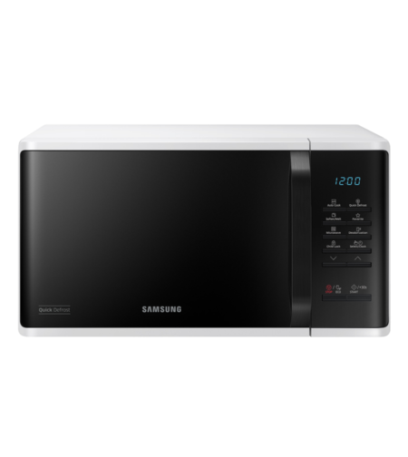 מיקרוגל דיגיטלי 23 ליטר סמסונג SAMSUNG MS23K3513AW - צבע לבן - 3 שנות אחריות יבואן רשמי