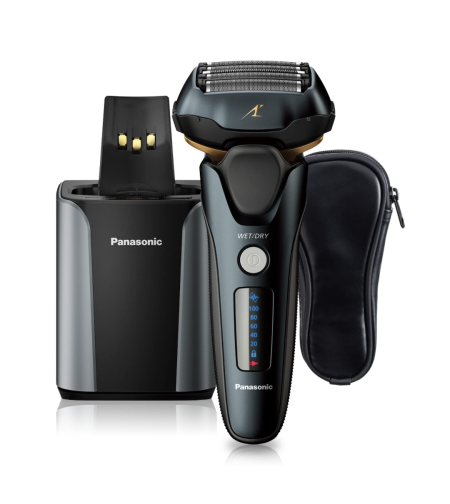 מכונת גילוח עם מכונת שטיפה פנסוניק Panasonic ES-LV97- שנתיים אחריות! יבואן רשמי!