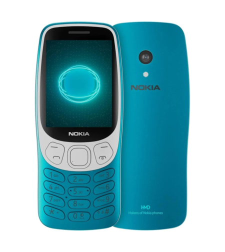 טלפון סלולרי תומך סים כשר דור 4 נוקיה NOKIA 3210 4G (2024) - צבע טורקיז