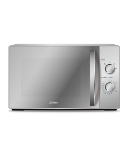 מיקרוגל מכני 25 ליטר מידאה Midea MM9P022KG-S - צבע כסוף - 5 שנות אחריות יבואן רשמי