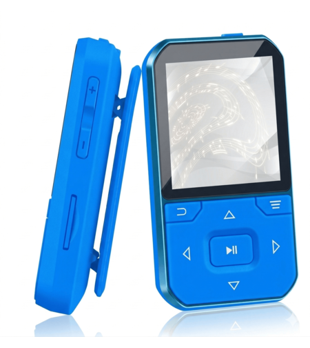 נגן דוקו קליק MP3 DOQO CLICK 16GB - כולל רדיו - יבואן רשמי - צבע כחול